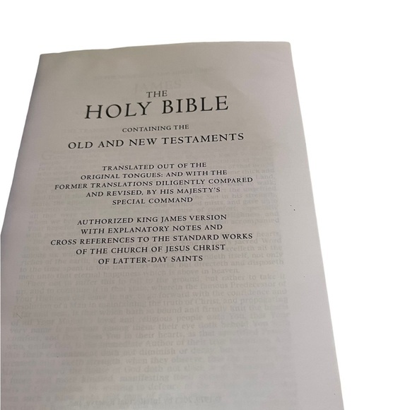 Holy Bible King James Version The church of Jesus Christ of Latter Day Saints - Picture 3 of 5